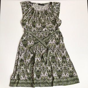 Apt 9 paisley dress size L.